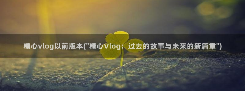 糖心vlogg