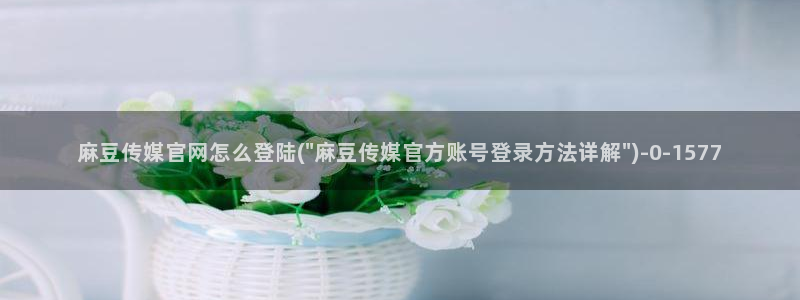 台湾麻豆传媒官网地址：麻豆传媒官网怎么登陆(\